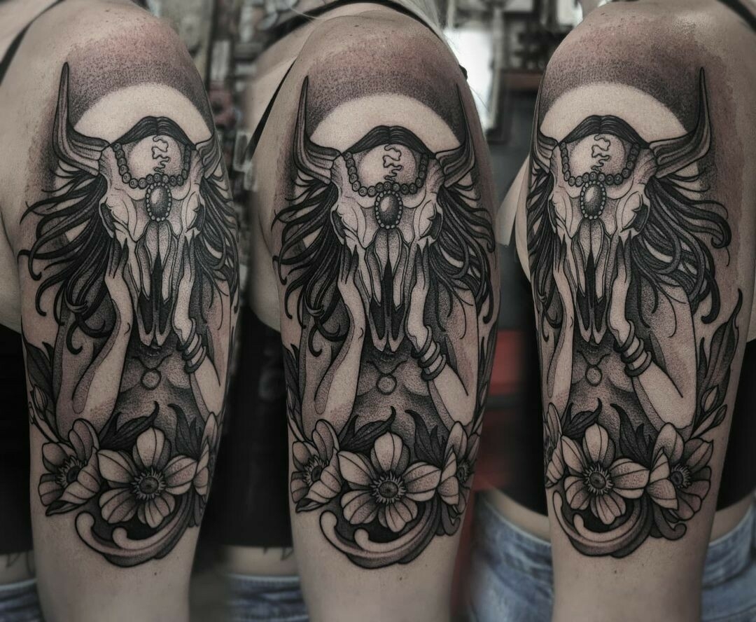 Tattoo made by Leshy at INKsearch