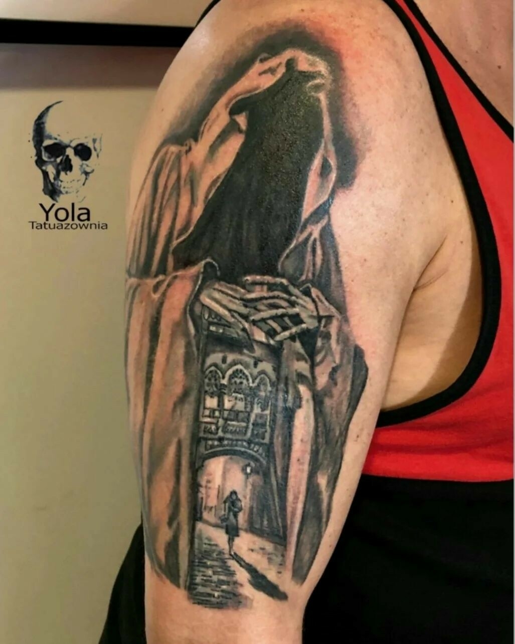 Grim Reaper Graveyard Tattoo Discover The 9 Videos & 80 Images